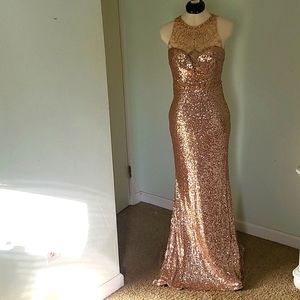 Formal Wear xs rose gold